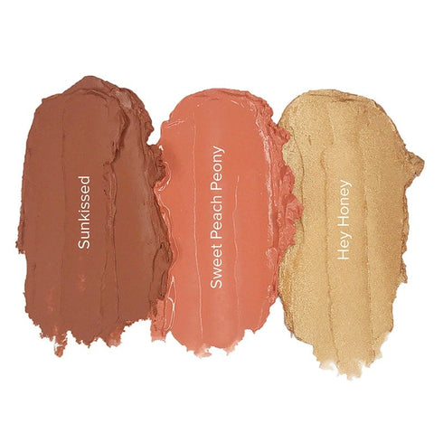 Mini Nudies Blush, Bronze, Glow Kit